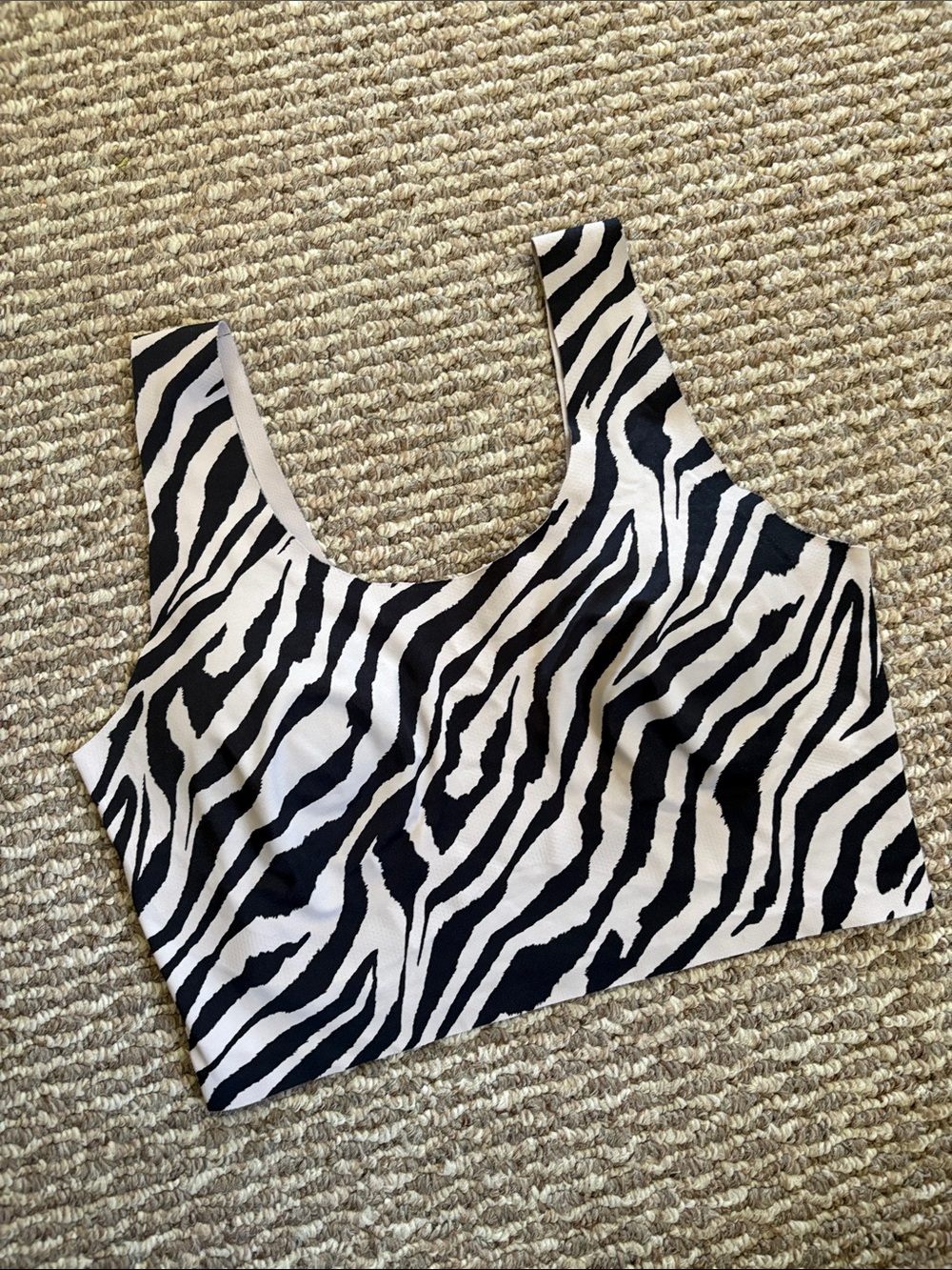 Victoria’s Secret Zebra Print Wireless Bra Size S